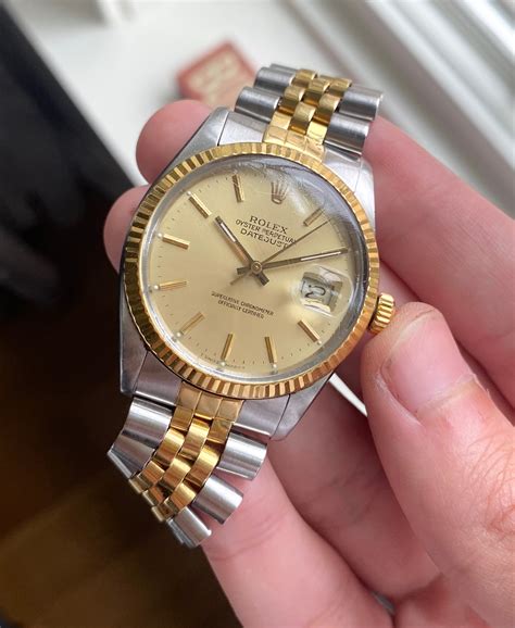 80s gold rolex